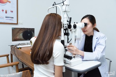 เลนส์โปรเกรสซีฟ ตรวจวัดสายตา