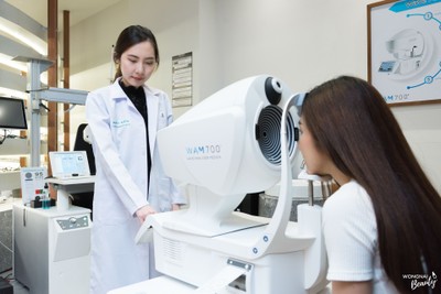 เลนส์โปรเกรสซีฟ ตรวจด้วยเครื่องวัดเซ็นเตอร์ Digital 4D