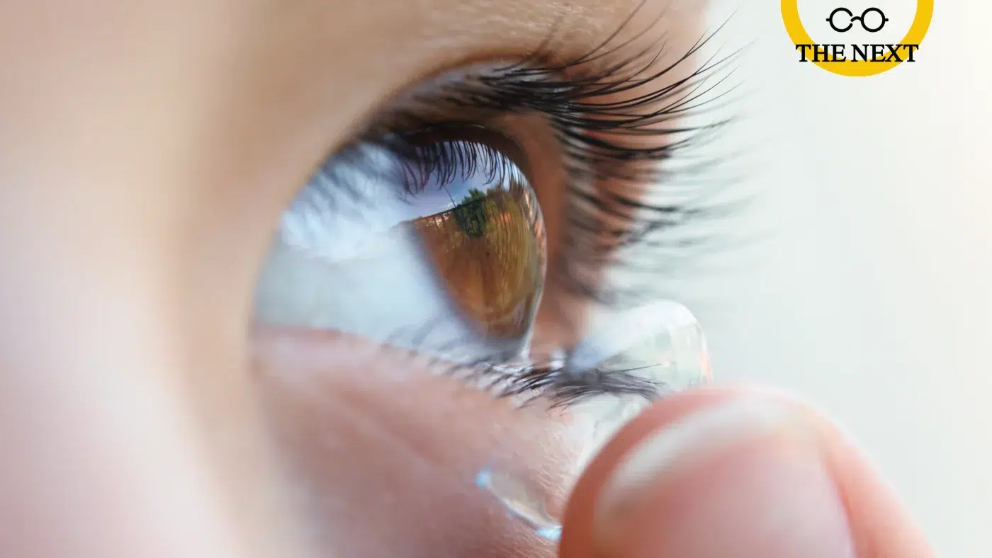 ใส่คอนแทคเลนส์แล้วตามัว