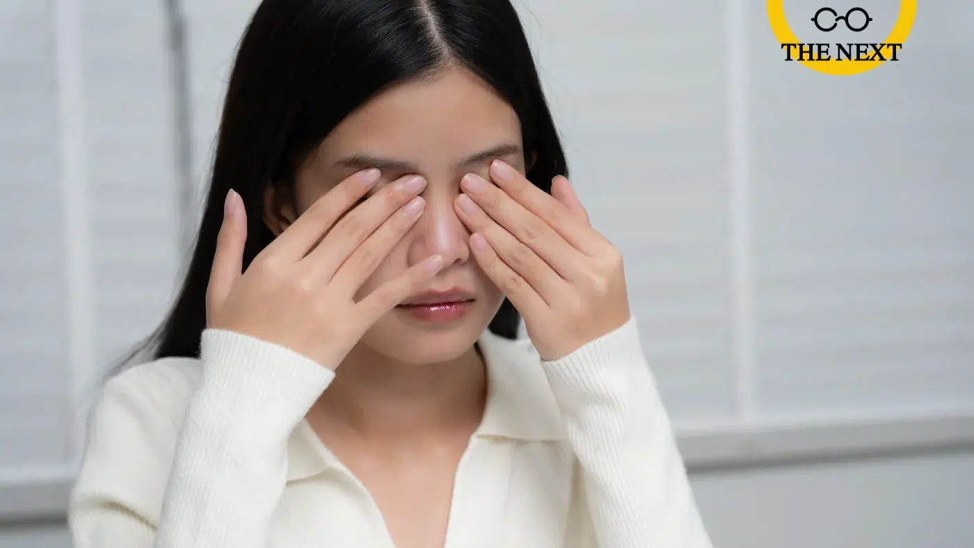 ใส่คอนแทคเลนส์แล้วตามัว